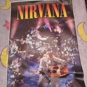 Nirvana Unplugged Poster